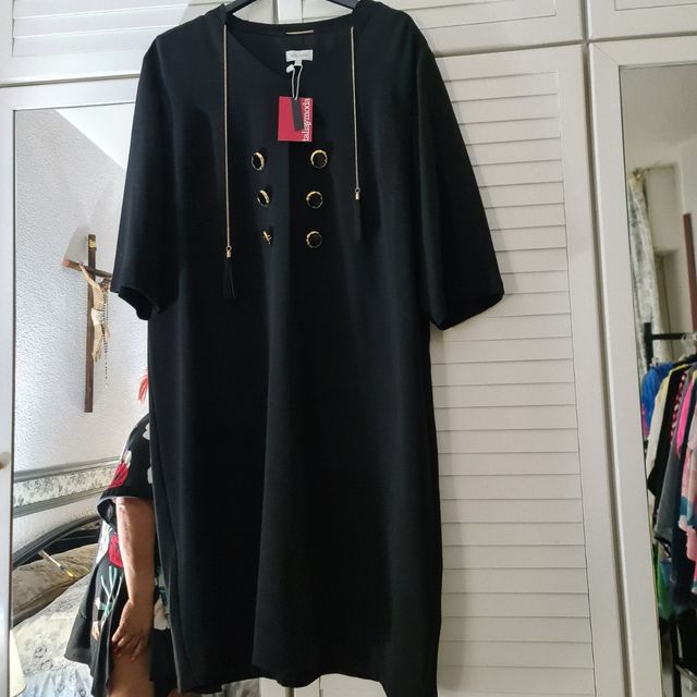 Vestido señora negro