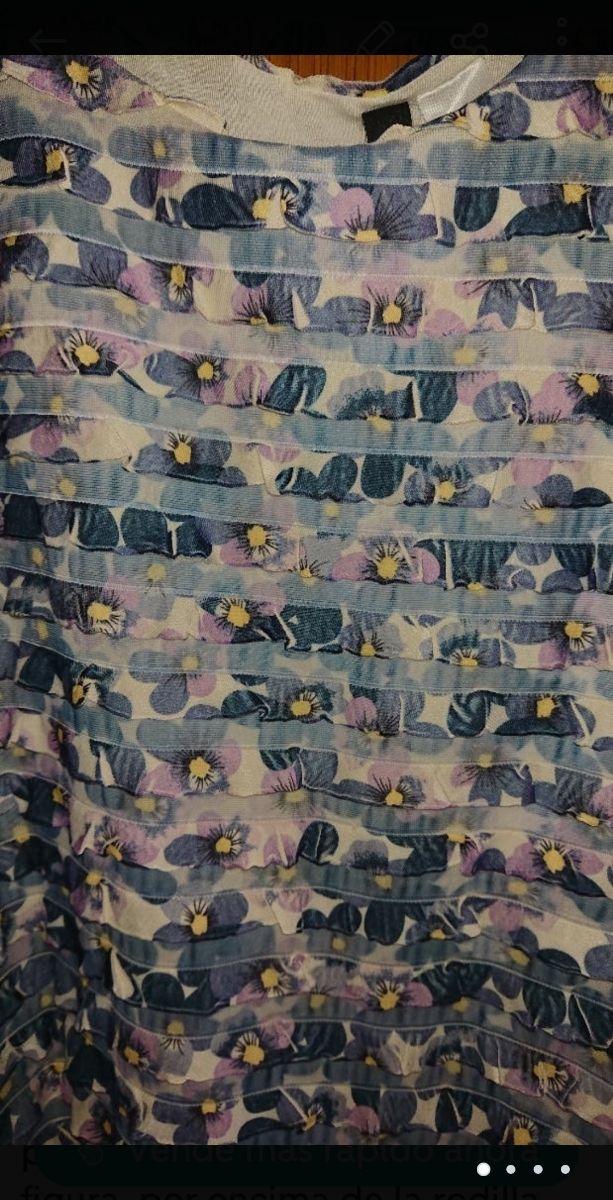 vestido Divided flores