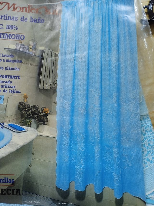 cortinas baño nuevas