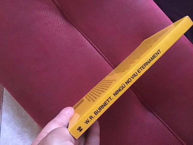 Libro Ningú no viu eternament de W.R.Burnett.