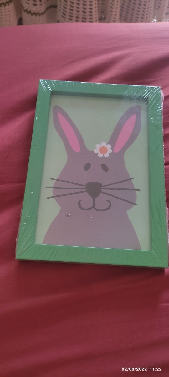 Marco de foto de color verde