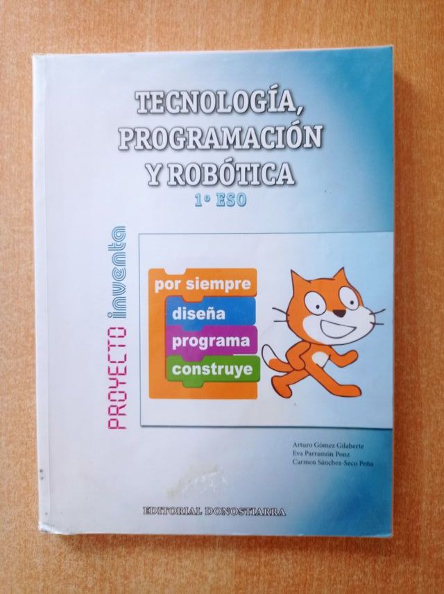 Libro de Tecnologia 1º Eso, Editorial Donostiarra