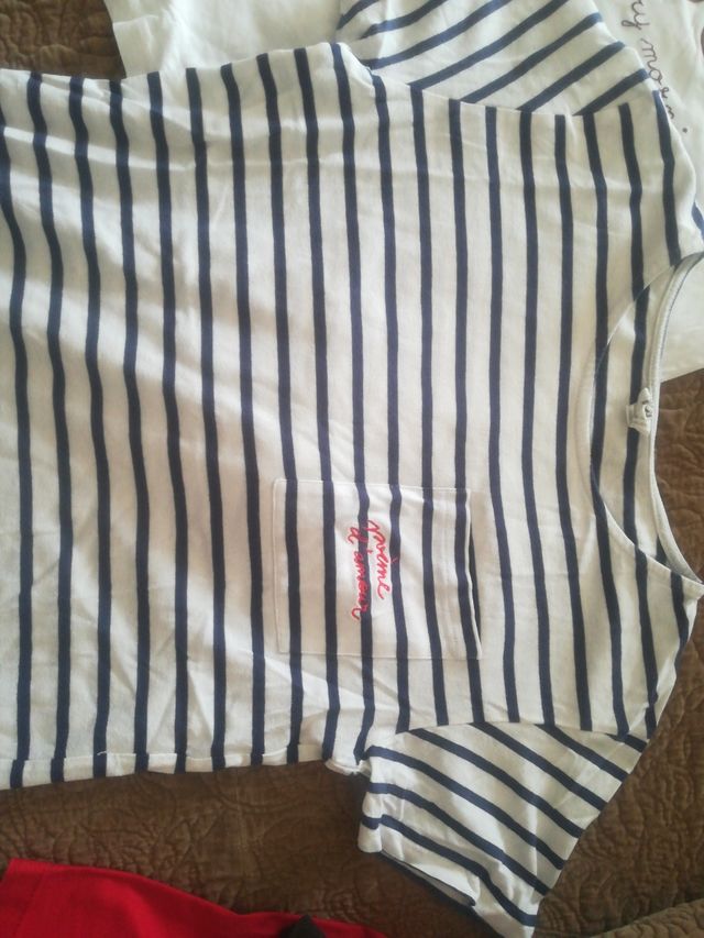 lote dos camisetas niña