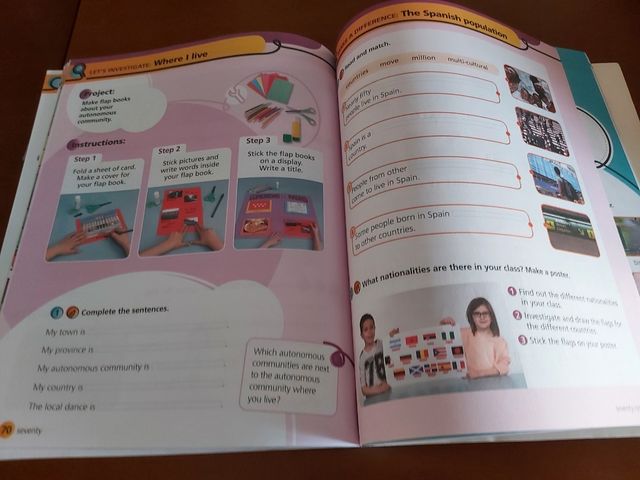 Libro Social Science 2 primaria. Editorial Edelviv