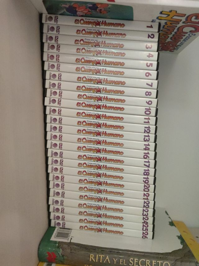 DVDs el cuerpo humano