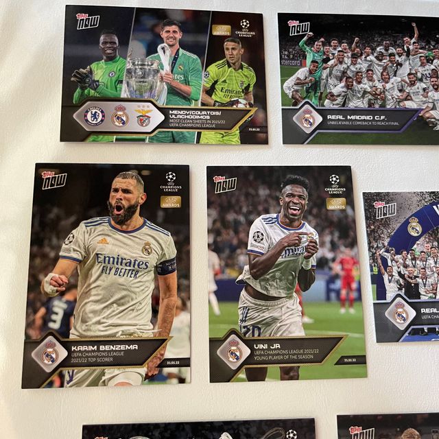 Fichas Real madrid Campeón champions 2022