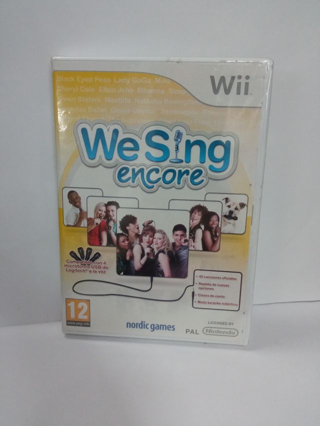 WE SING ENCORE WII PRECINTADO