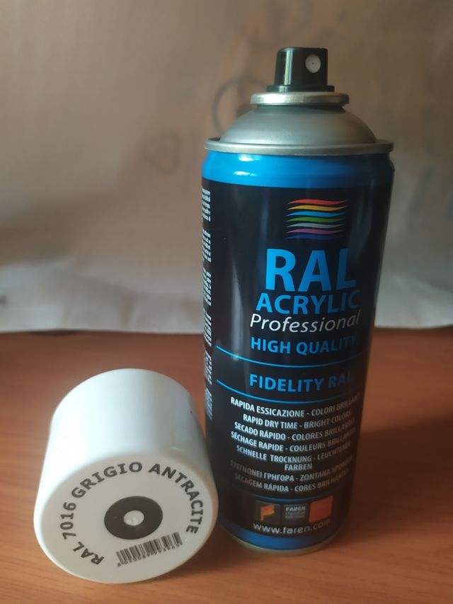 Spray 400ml gris antracita RAL 7016