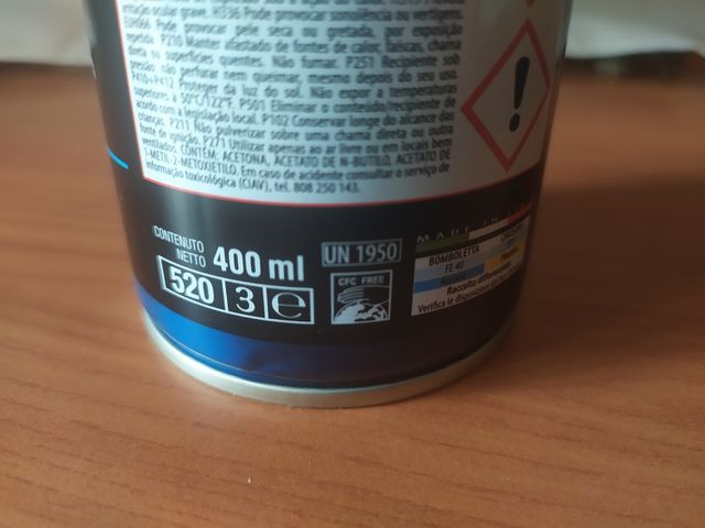 Spray 400ml gris antracita RAL 7016