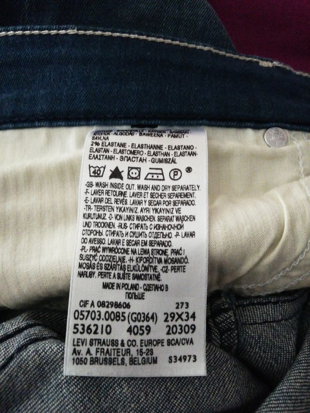 Vaquero Levi's mujer