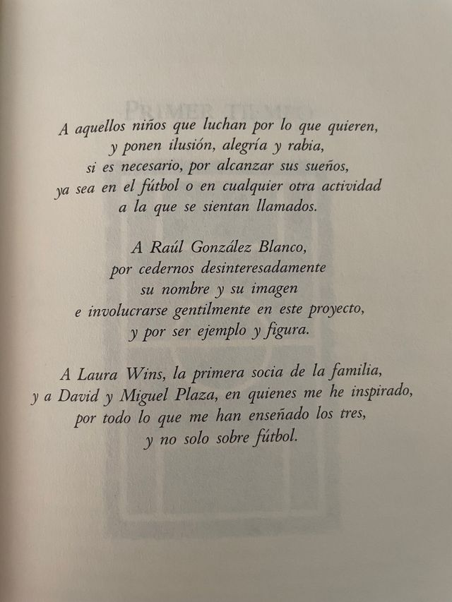 Libro: Yo quiero ser Raul