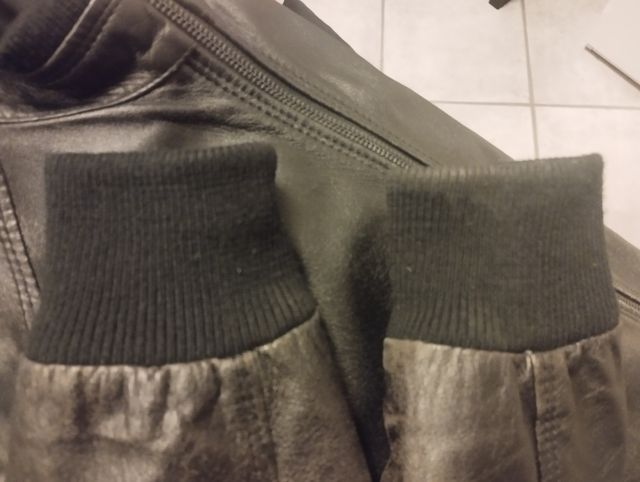 giubbotto in vera pelle