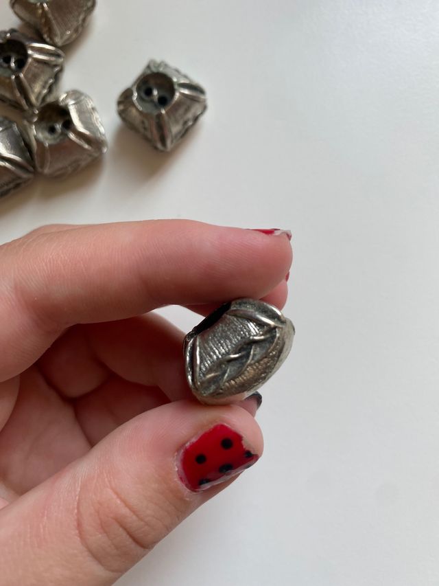 Botones antiguos de cuba