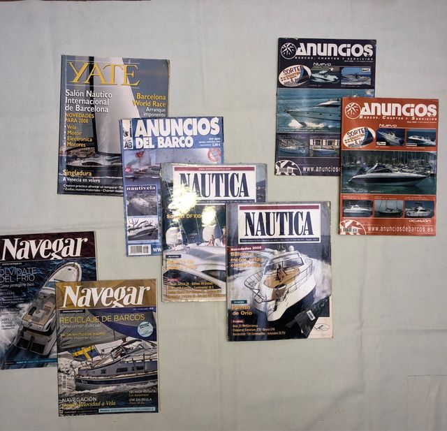 Revistas de barcos.