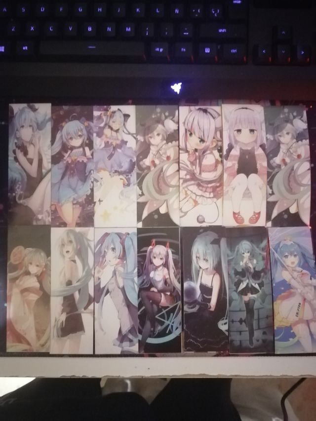 14 Marcapáginas Anime