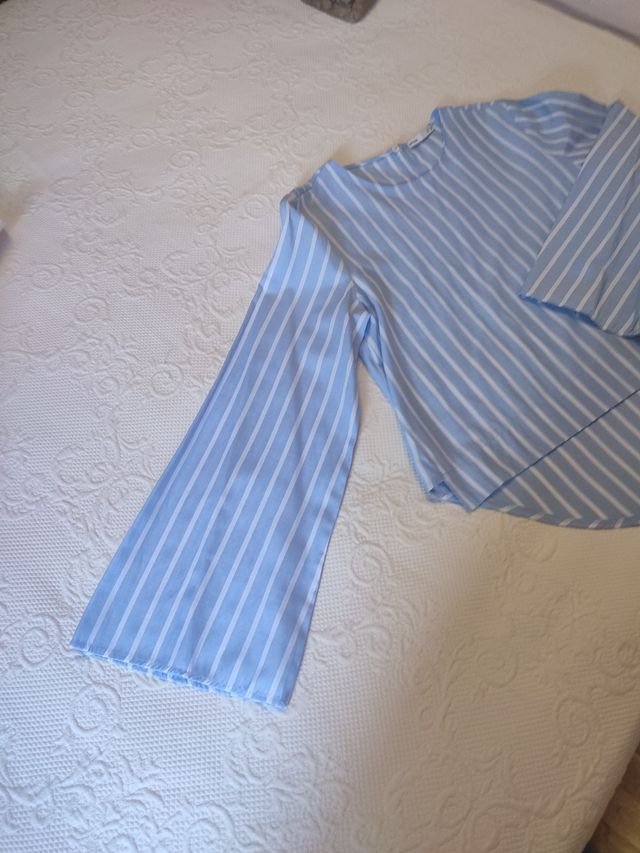 Blusa manga larga