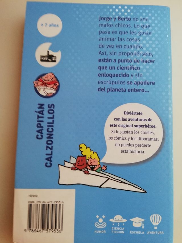 2 Libros El capitán Calzoncillos 
