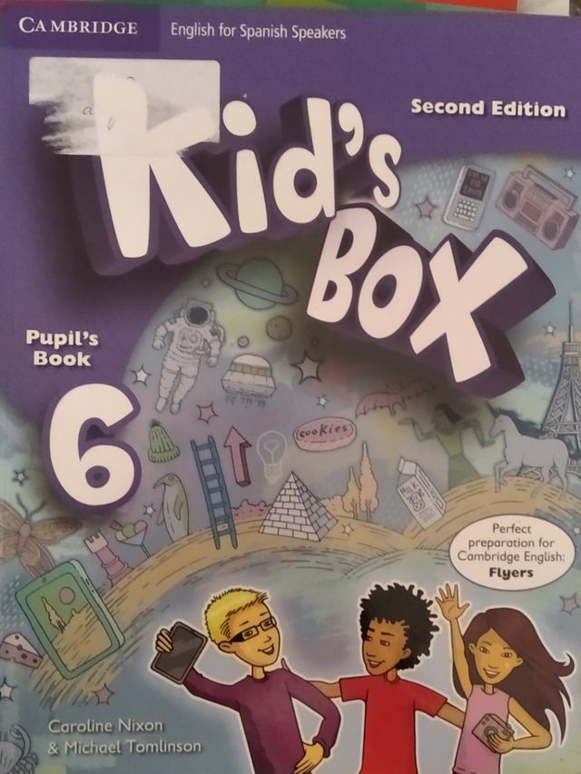 Libro inglés Kid's Box 6 Cambridge