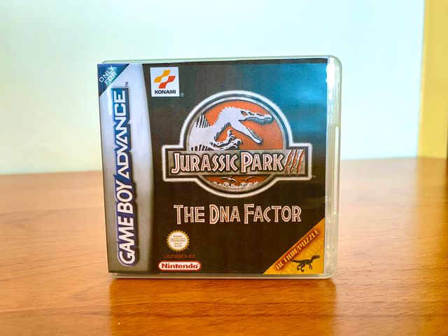GBA / JURASSIC PARK III (+ caja Custom)