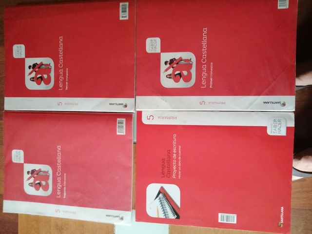 libros de texto de 6 5 y 4 de primaria.