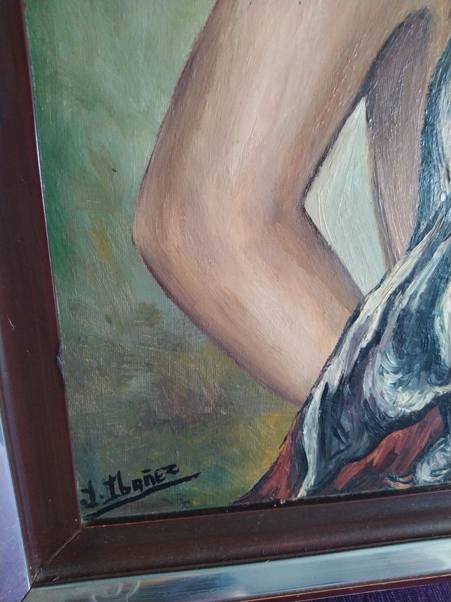 Cuadro Mujer con cántaro