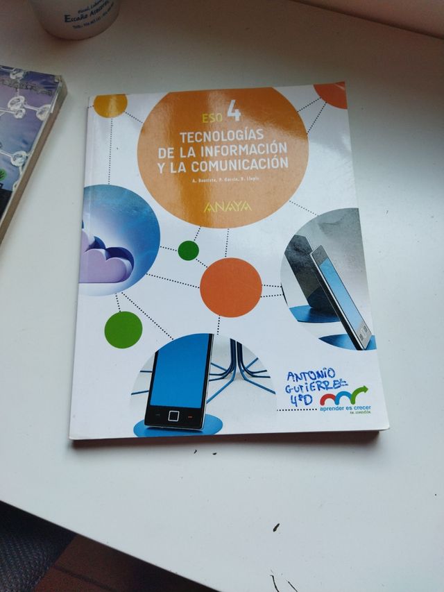 tecnología información y comunicación Anaya 4° Eso