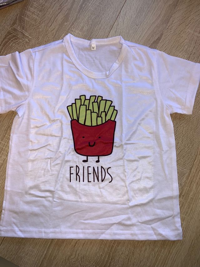 Camiseta patatas fritas