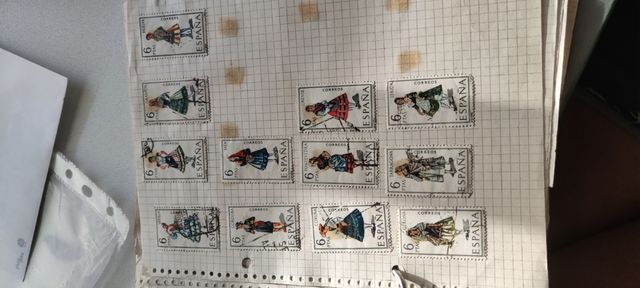 Colección sellos años 60-70