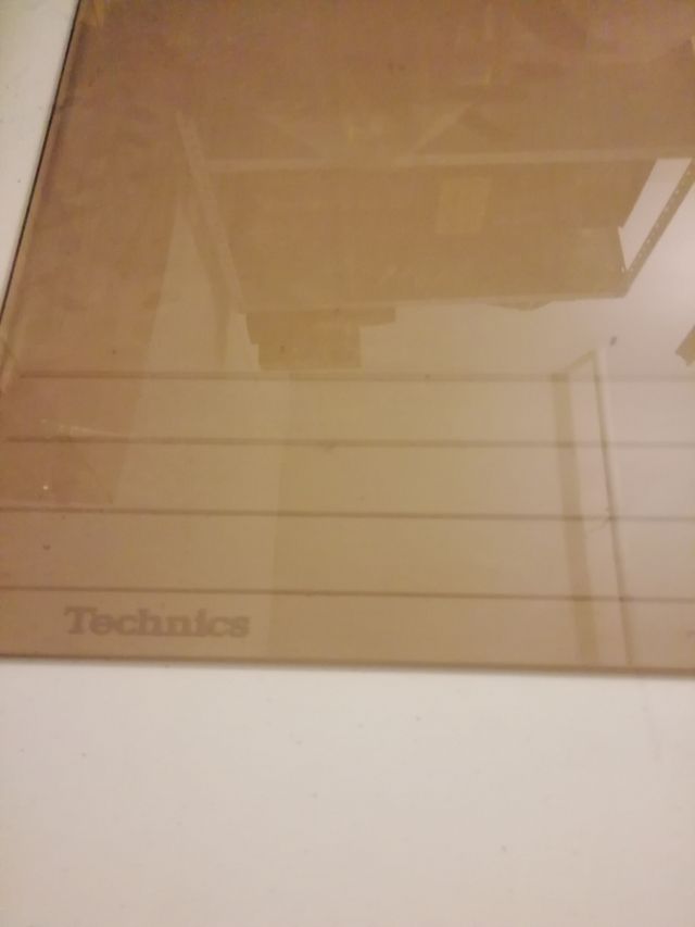 Piezas de cristal mueble hi-fi Technics, NUEVAS