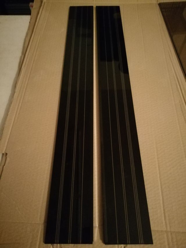 Piezas de cristal mueble hi-fi Technics, NUEVAS