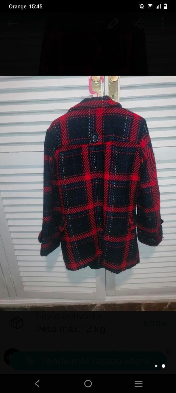 Chaquetón niña. Talla 8