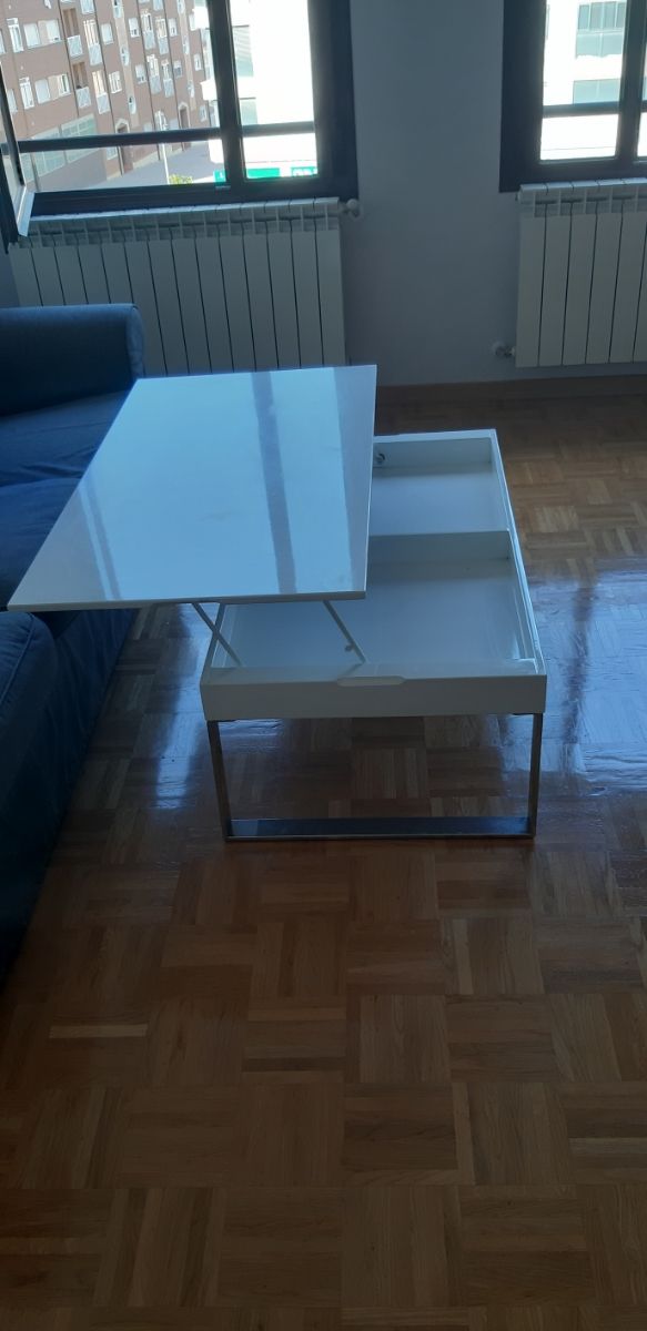 Mesa de centro elevable