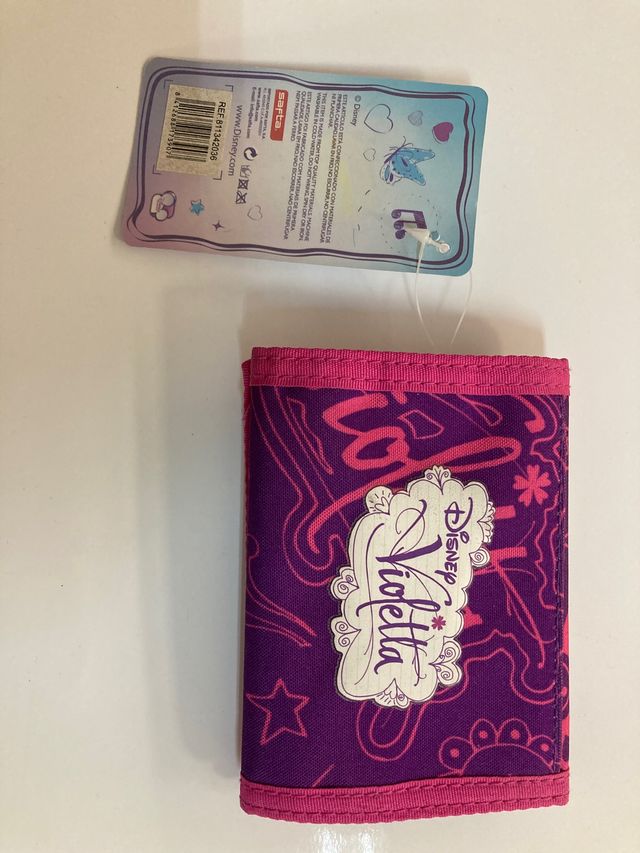 Monedero Billetera Violetta
