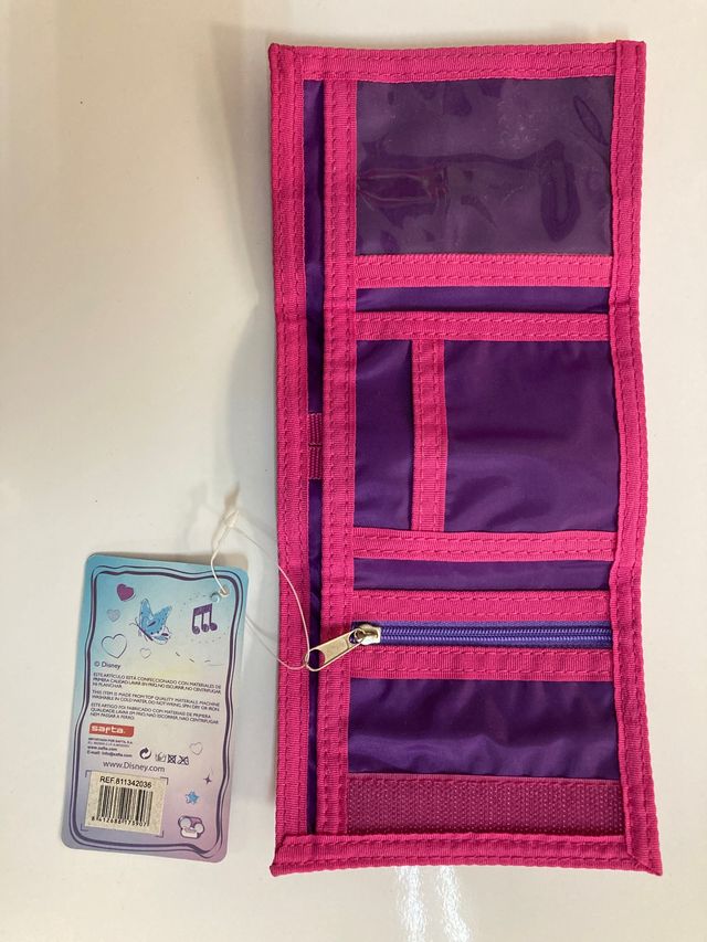 Monedero Billetera Violetta