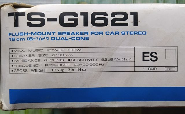 PIONER TS-G1621 100W!