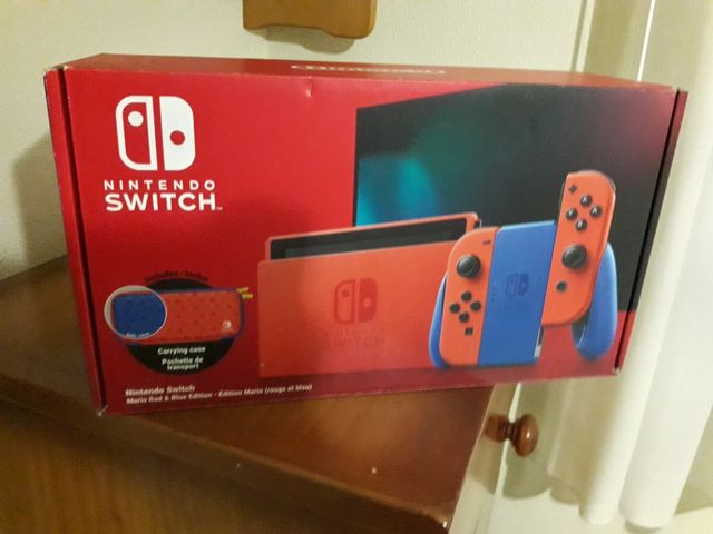 Nintendo switch edicion mario