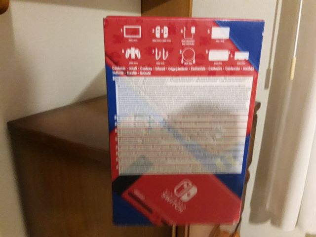 Nintendo switch edicion mario