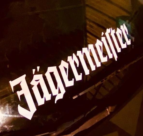 Jagermeister vinilo