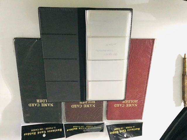 22+piezas libro tarjeteros para organizar tarjetas