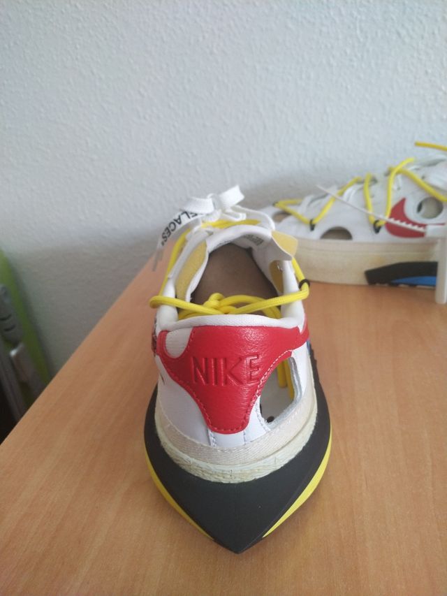 Nike blazer low'77 x off-white university red