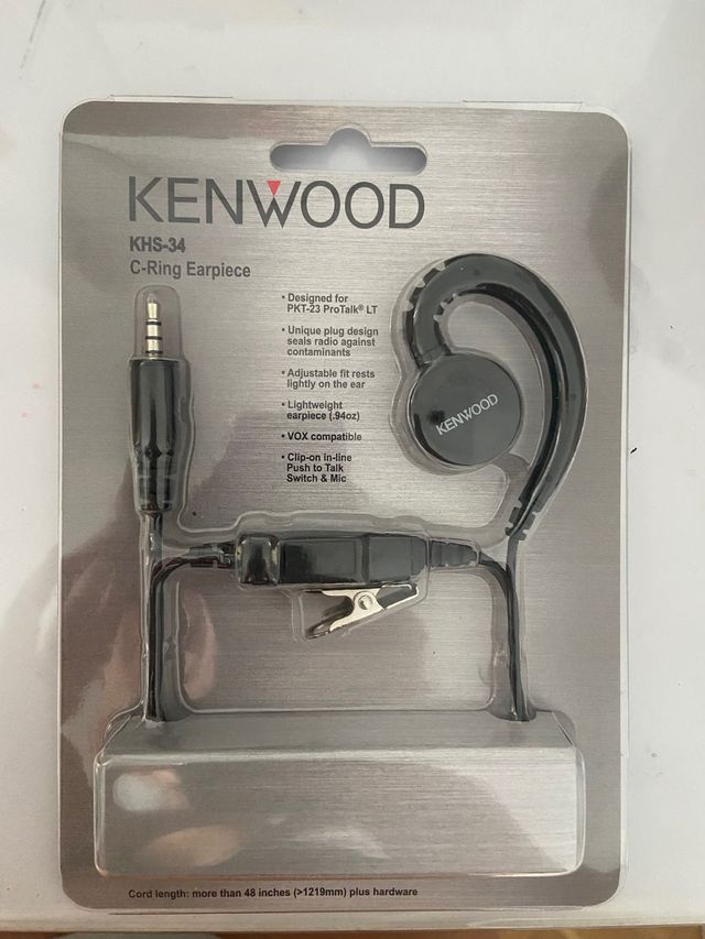 Pinganillo kenwood A ESTRENAR