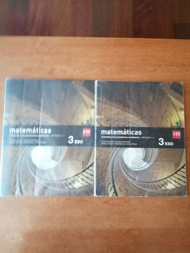 vendo libros 3 de la ESO.
