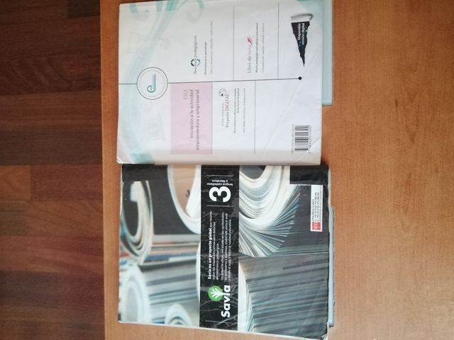 vendo libros 3 de la ESO.