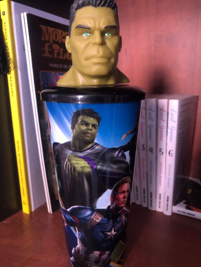 Bicchiere promozionale Avengers Endgame Hulk