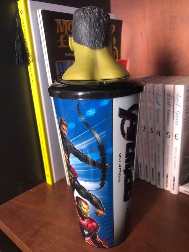 Bicchiere promozionale Avengers Endgame Hulk
