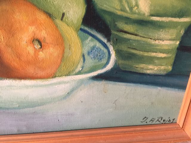 Bodegón original de J.A.Rojas