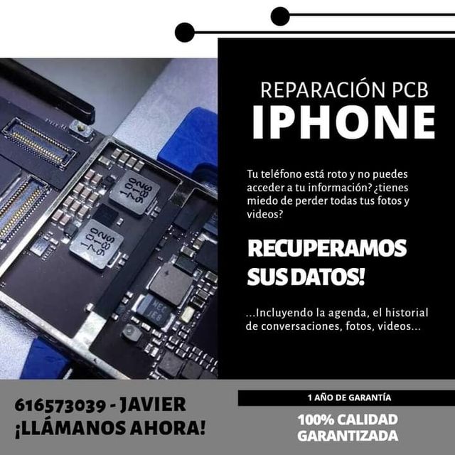 Reparar placa base iPhone Apple