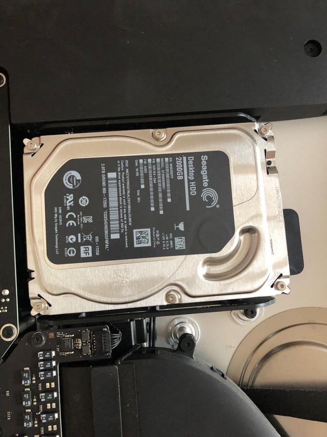 Instalación Disco Estado Sólido iMac 2012 - 2019