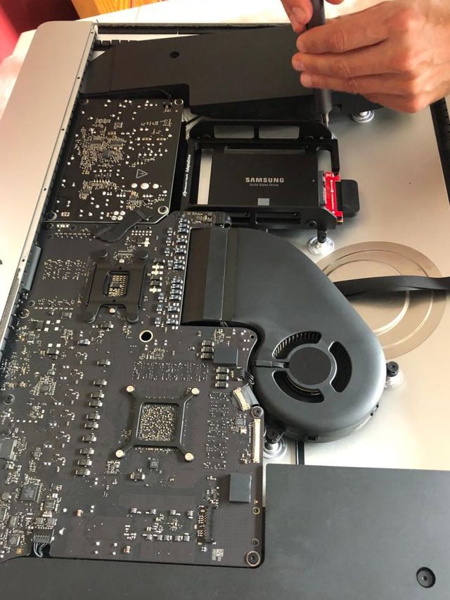 Instalación Disco Estado Sólido iMac 2012 - 2019