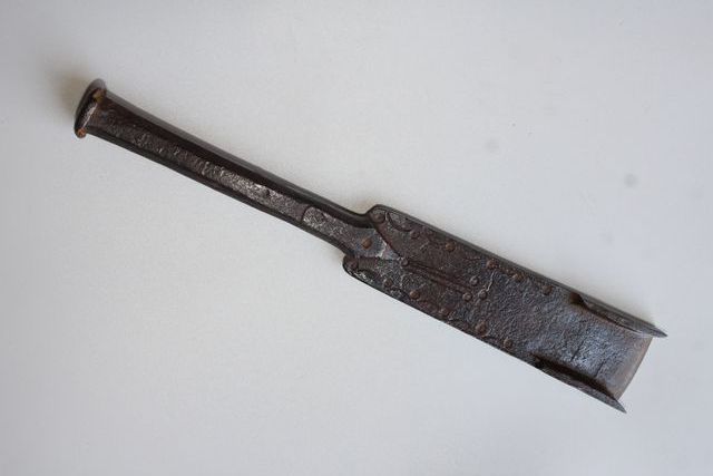 Formón de labios, gubia de carpintero. S. XVI-XVII